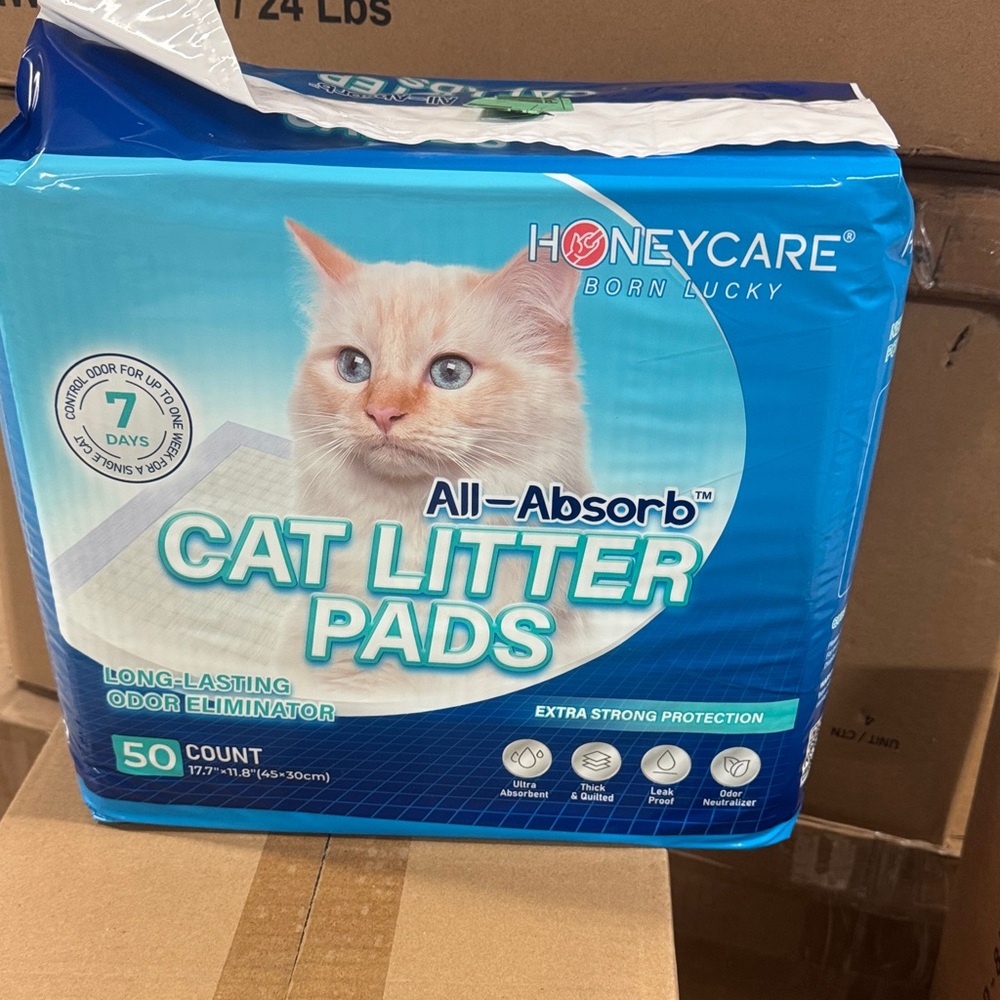Blue Cat Litter Pads